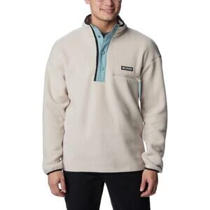 Columbia Men's Helvetia Half Snap Fleece, Dark Stone,  Size XXL